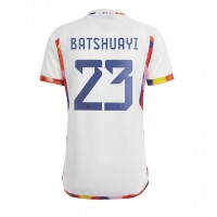 Maglie da calcio Belgio Michy Batshuayi #23 Seconda Maglia Mondiali 2022 Manica Corta